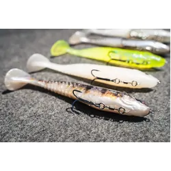 Berkley PowerBait Cullshad Magnum Soft Plastic 6inch Fire Tiger