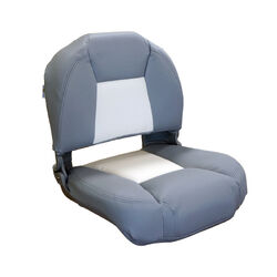 Oceansouth Skipper Deluxe Folding Seat - White