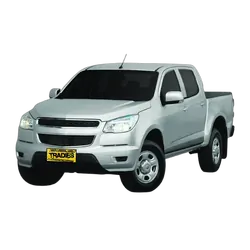 Tuff Terrain Canvas Grey Seat Covers to Suit Holden Colorado RG LTZ Dual Cab 12-08/14 FRONT/REAR