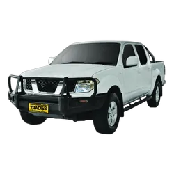 Tuff Terrain Canvas Grey Seat Covers to Suit Nissan Navara D40 ST Dual Cab 11/11-15 FRONT/REAR