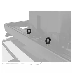 Front runner Black Tie Down Rings / Eye Nuts