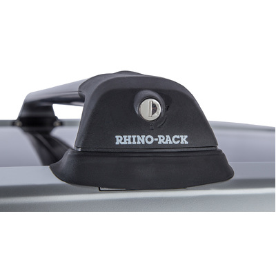 Rhino Rack Vortex Rvp Black 2 Bar Roof Rack For Honda Cr-V 5Dr Suv With Flush Rails 11/12 To 06/17