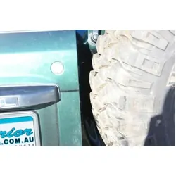 Superior Wheel Carrier Suitable For Nissan Patrol GU (With Light Arial Mounts) - SUP-GUWHCAR