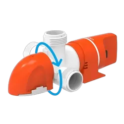 SEAFLO 14A Series Narrow Low Profile Water Level Sensing Automatic Bilge Pumps 1100GPH 12v