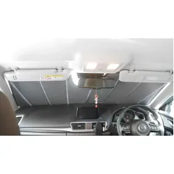 Mazda 3 Hatchback/Sedan 3rd Generation Front Windscreen Sun Shade (BM, BN; 2013-2018)