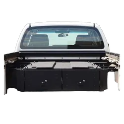 Front runner Nissan Navara D40 DC Drawer Kit