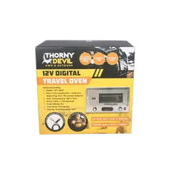 Wildtrak Travel Oven Ss 12Volt Digital Anderson Plug