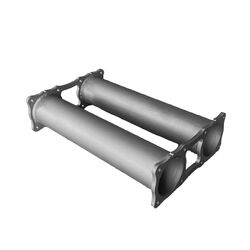 Redback Extreme Duty Twin 4" Exhaust for Toyota Landcruiser 79 Series Dual Cab