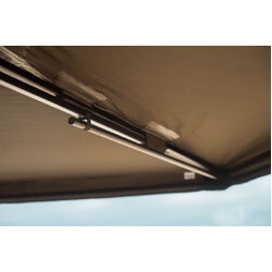 Tuff Terrain 270 LHS Free Standing Awning With Dimmable LEDs & Twin T Bracket Combo
