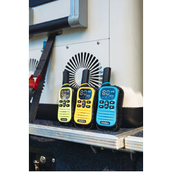 Uniden UH45-3 Max 2-Way UHF Radio (Three Pack) with Kid-Zone Plus