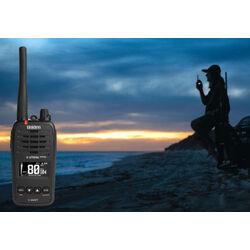 Uniden XTRAK 50-O Orange 5 Watt Waterproof Smart UHF Handheld Radio