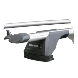 Yakima ThruBar 135cm Silver Pair (S17Y) To Suit Audi Q7/SQ7 5dr SUV /2015-/On