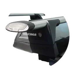 Yakima ThruBar 120cm Silver Pair (S16Y) To Suit Mazda CX-3 5dr SUV /2015-/On