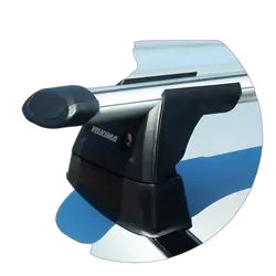 Yakima ThruBar 120cm Silver Pair (S16Y) To Suit Mercedes-Benz A-Class 5dr Hatch /2016-/2018