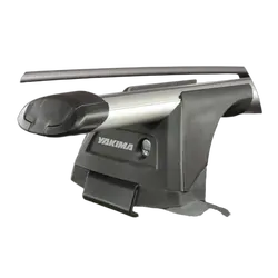 Yakima ThruBar 120cm Silver Pair (S16Y) To Suit Mercedes-Benz E-Class All-Terrain /2017-/On