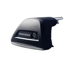 Yakima FlushBar 100 & 105cm Silver Pair (S26Y) To Suit Mitsubishi Outlander 5dr SUV /2018-10/2021