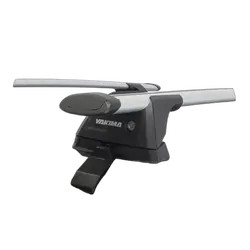 Yakima ThruBar 120cm Silver Pair (S16Y) To Suit Nissan Juke 5dr SUV /2013-06/2020