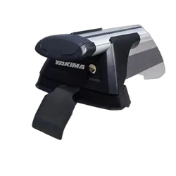 Yakima ThruBar 120cm Silver Pair (S16Y) To Suit Toyota Camry 4dr Sedan 12/2017-/On