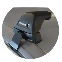 Yakima FlushBar 105cm Silver Pair (S7Y) To Suit Volkswagen Arteon Steel Roof /2017-/On