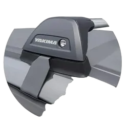 Yakima FlushBar 100 & 105cm Silver Pair (S26Y) To Suit Ford Focus RS /2016-/On