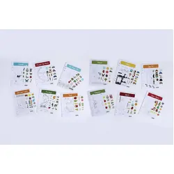 ZipBoom Kids Travel Journal Starter Pack Pale Blue