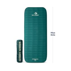 Comfort Deluxe Self Inflating Mat - Large Rectangular Wide Dark Green RCS