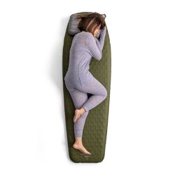 Camp Plus Self Inflating Mat - Large Dark Green RCS