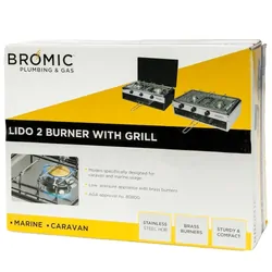 Bromic Lido Junior Deluxe Camper 2 Burner + Grill Kit