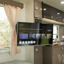 RV Media Full HD LED Smart TV w/ Built In DVD Player 32in