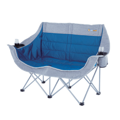 Oztrail Galaxy 2 Seater Camping Chair with Arms