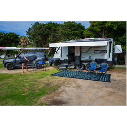 Companion Recycled Ground mat 5m x 2.4m Black & Grey