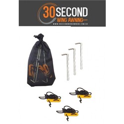 30 Second Wing Awning Full Wall Kit (2 partpick)