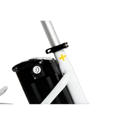 eTourer F2 Folding E-Bike Step-Through Model Polar White