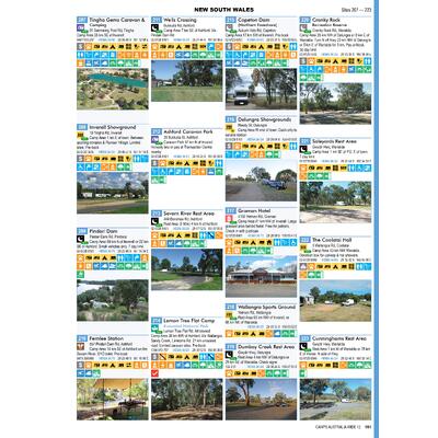 Camps 12 Easy to Read, Campsite photos and larger maps (B4)