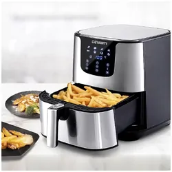 Devanti Air Fryer LCD Fryers Oil Free Oven Airfryer Kitchen Healthy Cooker 7l