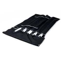 Aussie Traveller Anti-Flap Kit Pro Black w/ 2 x White LED Curved Rafter & AFK Bag