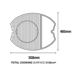 Gasmate Odyssey 2B Trolley Bbq - Black