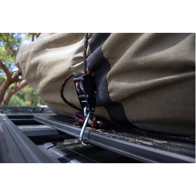 Tuff Terrain 6mm x 2.4m Rope Ratchet Tie Down - Twin Pack 
