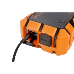 Wildtrak Jumpstarter S4000A 28Ah H/Duty Case W/Charge 500L Torch