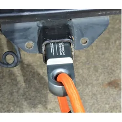 Megapro 5000Kg 50mm Tow Bar Mounted Soft Shackle Compatible Recovery Hitch