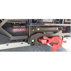 Carbon Scout Pro 15K Winch And Recovery Kit Combo