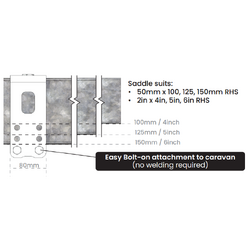 GripSport Universal Cross Member (UCM) - 660mm