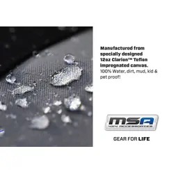 Msa Premium Canvas Seat Cover - 3Rd Row To Suit Gu31