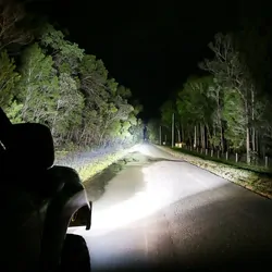 BZR-X Series 9" LED Driving Lights (3 Pack w/Harness)