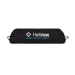 HELINOX Table Four Black with Cyan Blue Frame