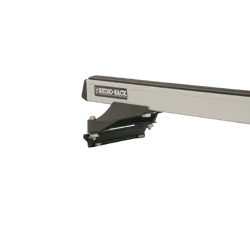 Rhino Rack Heavy Duty Rltp Silver 2 Bar Roof Rack For Holden Combo Xc 2Dr Van 09/02 On