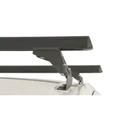 Rhino Rack Heavy Duty Rltf Black 2 Bar Roof Rack For Citroen Berlingo Ii 4Dr Van 09 To 18