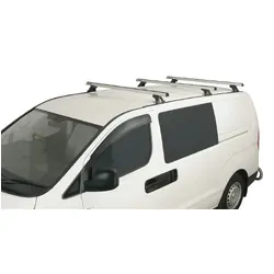 Rhino Rack Heavy Duty Rltf Trackmount Silver 3 Bar Roof Rack For Hyundai Iload 2Dr Van 08 To 21