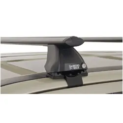 Rhino Rack Vortex 2500 Black 2 Bar Roof Rack For Land Rover Freelander 2 5Dr 4Wd 06/07 On