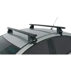 Rhino Rack Vortex 2500 Black 2 Bar Roof Rack For Holden Cruze 4Dr Sedan 06/09 On